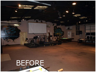Youth Hall Before